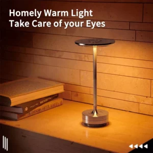Rechargeable Wireless Table Lamp for Bedroom, Rechargeable, Touch Lamp, Camping Candle, Creative, USB-C, Desk Lamp - Image 5