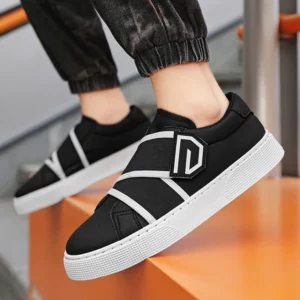 New Men Business Casual Shoes Fashion Anti Slip Outdoor Sneakers Comfortable Wear-resistant Walking Shoes Leather Walking Shoes - Image 6