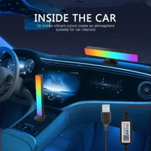 Smart RGB Gaming Atmosphere Light TV Game Computer Desktop Decoration Desk Lamp Tuya App Remote Control Car Music Rhythm Light - Image 5