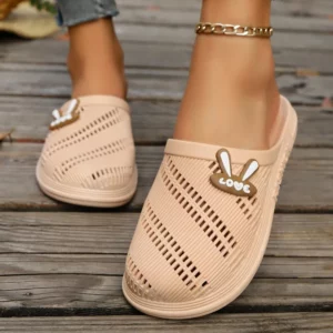 Women Flat Shoes 2025 New Solid Color Knitted Slip on Shoes Casual Breathable Ballet Flats Women Mesh Flat Shoes Loafers Woman - Image 4