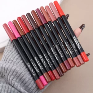 Long Lasting Lip Liner Colorful Matte Lip Liner Pencil Contour Tint Lipstick Tattoo Non-stick Cup Moisturizing Makeup Cosmetic - Image 4