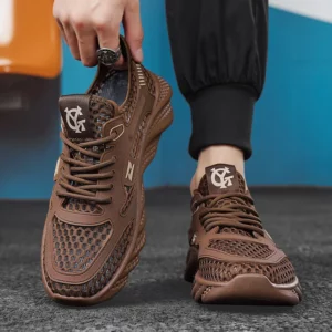 CYYTL Sneakers Breathable Summer Shoes For Men Mesh Casual Outdoor Running Tennis Luxury Platform Sports Hiking Designer Loafers - Image 6