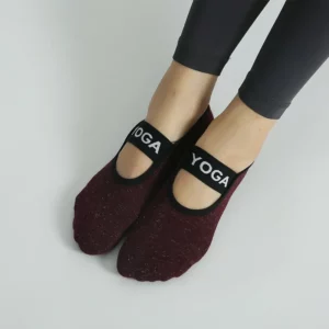 Yoga Socks Women Cotton Dot Silicone Non-slip Grip Pilates No-Show Socks - Image 3