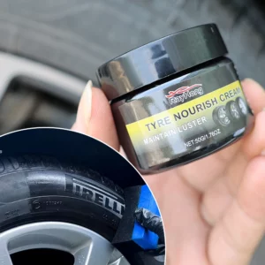 Tire Coating Paste Creative Car Tire Retreading Cleaning Cream Paste Car Maintenance Brightener Agent Shiny Polishing Tire Tools - Image 5