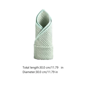 5 Pcs Dish Towels Kitchen Rag Cleaning Cloths Tableware Rags Dishcloth 30X30X02 Green - Image 4