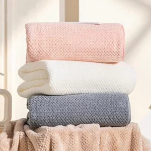 70x140cm High quality thicken Coral velvet bath towel Soft Quick Absorbent Bath Towel super large quick-drying Comfortbath towel - Image 5