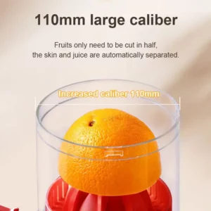 Large Caliber Portable Juicer Orange Lemon Extractor Slag Juice Separation Automatic Spiral kneading Slow Expeller Rechargeable - Image 3