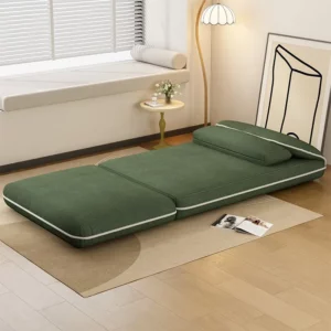 X&D New Comfortable And Lightweight Lazy Sofa Small Folding Sofa Bed Multi-color Reclining Tatami Living Room Double Floor Sofa - Image 6