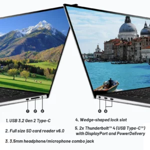 2025 Ultrabook Laptop AMD R7 4700U/R5 4500U Backlit Keyboard Windows 36GB DDR4 2TB Fingerprint Unlock Gaming Notebook - Image 5