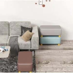 50CM Household Small Stool Sofa Low Stool for Living Room Long Bench for Shoe Changing in Bedroom Multiple Colors - Image 4