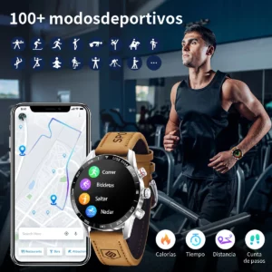 LIGE 2025 New Rugged Military Sports Smart Watch Men 1.39” HD Screen Heart Rate Bluetooth Call Waterproof Outdoor Men SmartWatch - Image 6