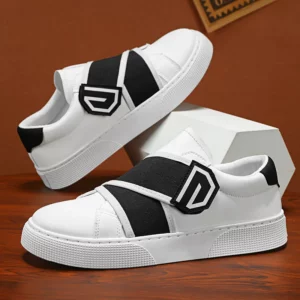 New Men Business Casual Shoes Fashion Anti Slip Outdoor Sneakers Comfortable Wear-resistant Walking Shoes Leather Walking Shoes - Image 3