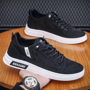 Men's Sneakers Casual Sports Shoes for Men Canvas Lightweight Mens Flat Tenis Shoes Men Outdoor Running Shoes Zapatillas Hombre - Image 2