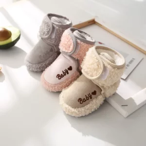 Warm Infant Toddler Crib Snow Boots Soft Comfortable Infant Girls Boys Anti-Slip Socks Slipper Newborn Baby Shoes - Image 6