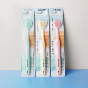 Silicone Tongue Scraper Professional Tongue Cleaner For Men Reusable Double Side Tongue Cleaning Brush Oral Hygiene Supplies - Image 5