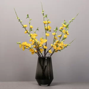 Artificial Cherry Blossom Flower Branches Silk Peach Spring for Wedding Decoration Plum Blossom Wedding Arrangement Accessories - Image 4