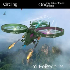 Mini remote-controlled helicopter EO-29 Scorpion Four Axis UAV Six Channel Fixed Wing Model Remote Control Aircraft Toy - Image 3