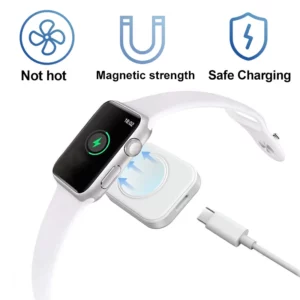 Magnetic Wireless Fast Charger for Apple Watch series 9 8 7 6 5 SE Type C L Cable convert Charger for iWatch Series 6 5 3 2 1 - Image 4