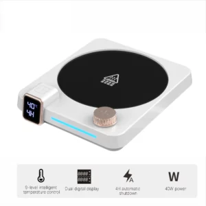110V/220V Coffee Cup Heater Electric Mug Heater Constant Temperature 9 Gear Settings Keep Milk Tea Warm Heating Pad Coaster - Image 4