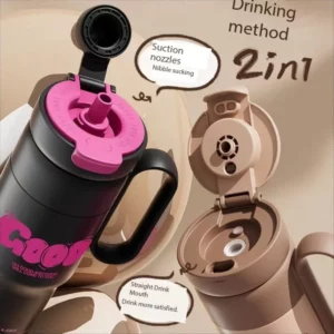 600ml Stainless Steel Water Bottle Portable Kettle Car Cup Outdoor Coffee Mug Thermal kettle - Image 3