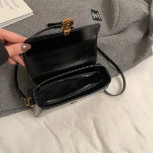 LEFTSIDE Small PU Leather Crossbody Bags Lady with Short Handle Flap Shoulder Bag for Women 2024 Designer Y2K Ladies Handbags - Image 6
