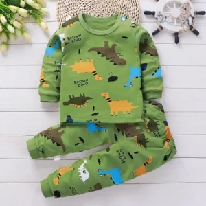 Kids Clothes Children Sets Children's Clothing Boys Girls CottonAutumn winter Clothing Pants Sleepwear Underwear Christmas Gift - Image 6