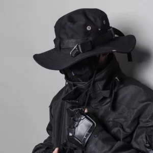 Hip Hop Streetwear Fisherman Hat Men Long Embroideried Bucket Hats Outdoor Travel Beach Foldable Sun Caps - Image 3
