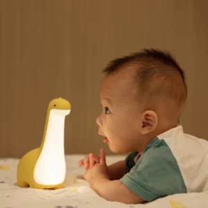 Dinosaur Night Light Cute Children's Night Light Eye Protection Bedside Timing Lamp USB Charging Room Decoration Children's Gift - Image 3