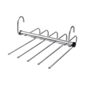 Folding Magic Pants Hangers 5/9layers Stainless Steel Space Saving Clothes Rack Organizer For Wardrobe Jeans Trousers Scarf - Image 4