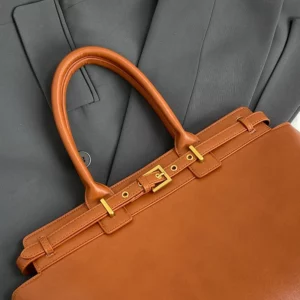 Large Size Women Top-handle Bags Retro Pure Color Big Capacity Shopping Totes 2024 Winter Latest Trendy Luxury Designer Handbags - Image 2