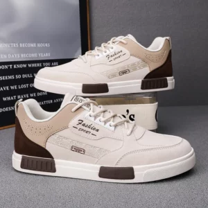 Men Casual Sneakers Simple Design Skateboard Flat Outdoor Sneakers Tennis Running Sports Shoes Comfortable Trainers Plus Size 47 - Image 4