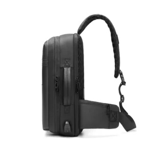 LED Screen Dynamic Sling Bag Waterproof APP Control Advertising Crossbody Bag Men Oxford Chest Pack Knapsack Bags with USB - Image 3