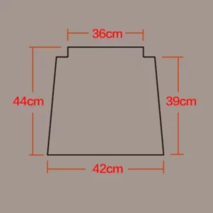 Embroidery Plant Floral Pattern American Countryside Style Floor Seat Cushions Breathable Beige Color Dining Chair Cover Cushion - Image 4