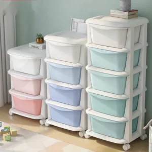 Bedroom Drawer Dividers Plastic Toy and Underwear Organizer Multi-Layer Household Storage Solution Versatile Home Organization - Image 3