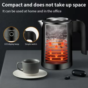 Houselin Small Electric Kettles Tea Coffee 0.5L - Image 4