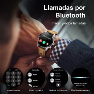 LIGE 2025 New Rugged Military Sports Smart Watch Men 1.39” HD Screen Heart Rate Bluetooth Call Waterproof Outdoor Men SmartWatch - Image 2