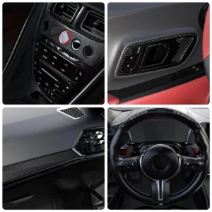 1-10m Nano Carbon Fiber Car 3D Tape Sticker Door Mirror Paste Protector Strip DIY Protection Protective Film Waterproof Adhesive - Image 5