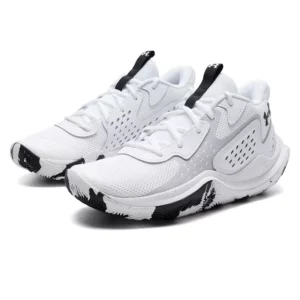 Under Armour original men's shoes Light breathable wear basketball shoes white 3026634-101 - Image 4