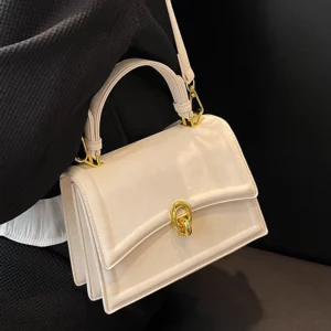 Korean Short Handle Small Handbags Women Fashion Pink Flap Trapeze Crossbody Bag 2024 New Lady Daily Work Armpit Bag - Image 4