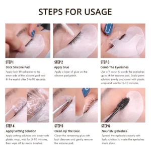 Gollee New Original Eyelash Lifting Perm Retention 4-6 Weeks Lash Lift Set For Lash Curler Eyelash Perm Kit Treatment Makeup Set - Image 4