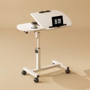 Mobile Lifting Bedside Table Laptop Computer Table Standing Office Lifting Speech Table - Image 6