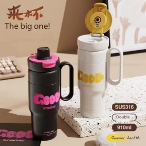 600ml Stainless Steel Water Bottle Portable Kettle Car Cup Outdoor Coffee Mug Thermal kettle - Image 2