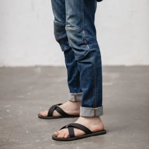 Maden Men Summer Beach Sandals Casual Outdoor Rubber Sandals Slippers Male Crossover Slippers - Image 3