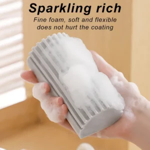 Magical Dust Cleaning Sponges Pva Sponge Damp Clean Duster For Cleaning Blinds Glass Baseboards Vents Railings Mirrors Window - Image 2