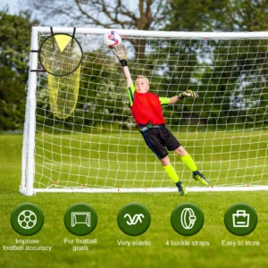 1/2pcs Football Target Net Foldable Football Training Net Easy to Attach and Detach Soccer Goal for Football Training Practice - Image 6