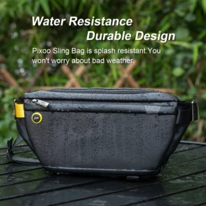 Sling Bag Customizable Pixel Art Speaker Bag Fashion Design Waterproof for Biking Hiking Outside Activity Big Space - Image 3