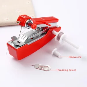 Manual Sewing Machine Portable Mini Cordless Stitch Machines Useful For DIY Household Clothes Leather Handheld Tools Accessories - Image 2