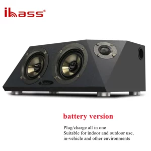 300W High-power Desktop Wooden Bluetooth Speakers Non-Sestructive Fever-grade PC TV Mobile Phone Home Theater Active Aubwoofer - Image 6