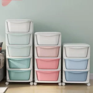 Bedroom Drawer Dividers Plastic Toy and Underwear Organizer Multi-Layer Household Storage Solution Versatile Home Organization - Image 2