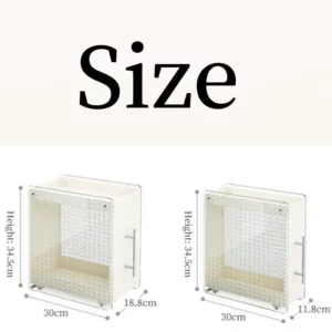 Kitchen Narrow Spice Rack Pull Out Seasoning Organizing Shelf Home Sliding Rail Organizer Countertop Condiment Storage Organiser - Image 6